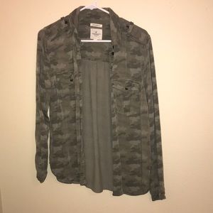 Boyfriend fit button up